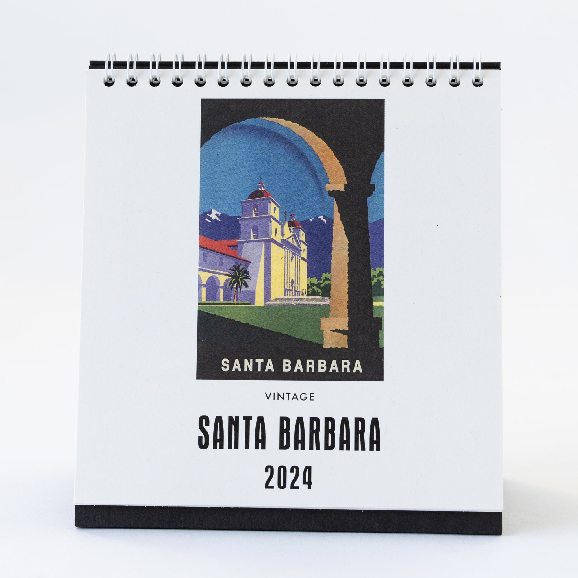 Santa Barbara Easel Desk Calendar 2024 Santa Barbara Company