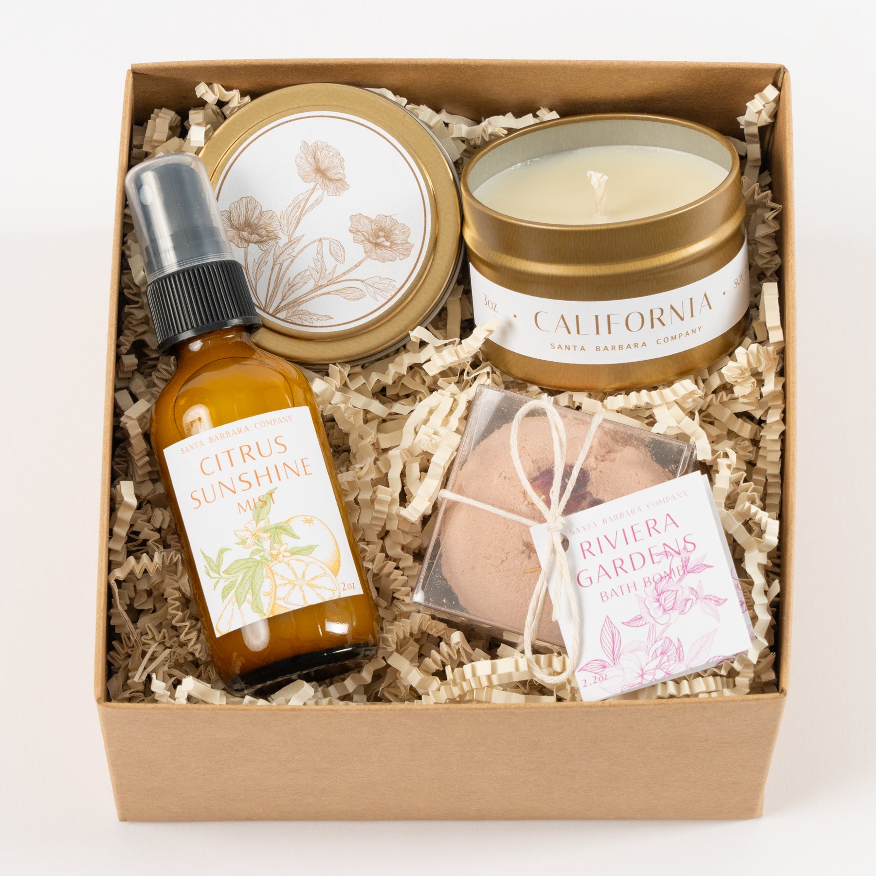 California Spa Petite Gift Box – Santa Barbara Company