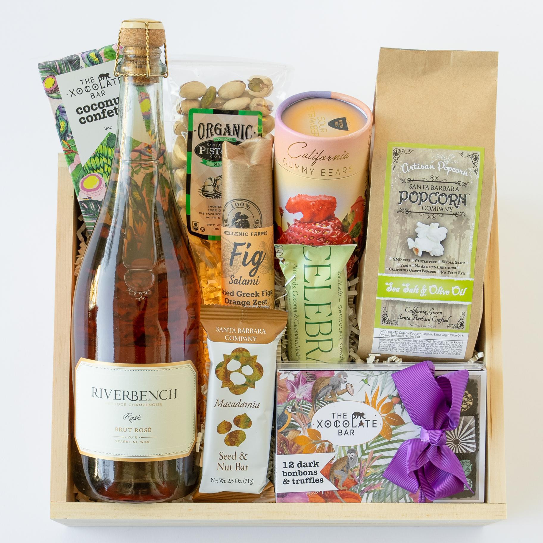 Relaxation Rose Spa Gift Box for Her Vegan Gift Option 