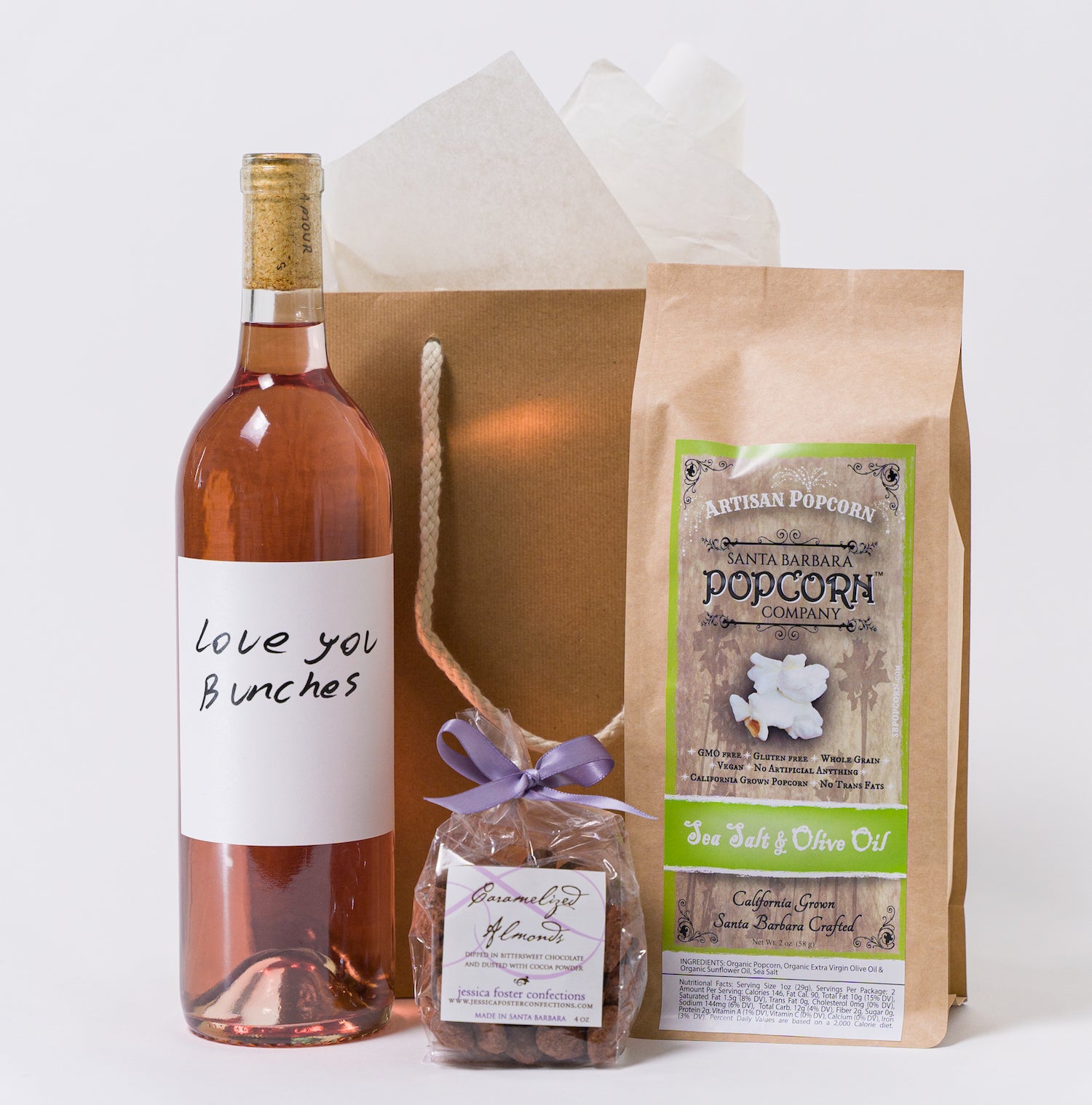 Popcorn and Sweets Collection Gift Basket - Wine Country Gift Baskets