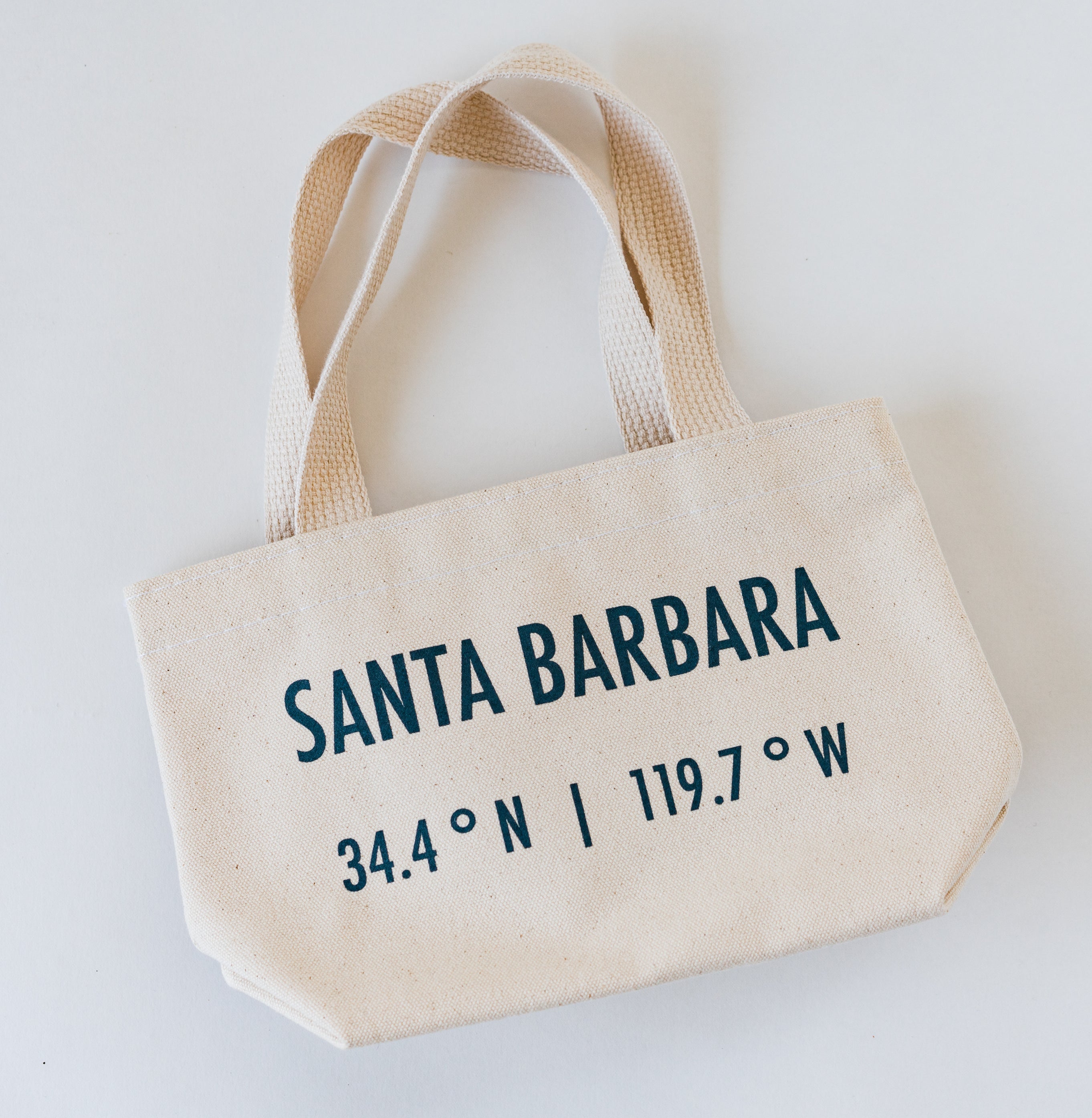 Santa Barbara Coordinates Petite Canvas Tote – Santa Barbara Company