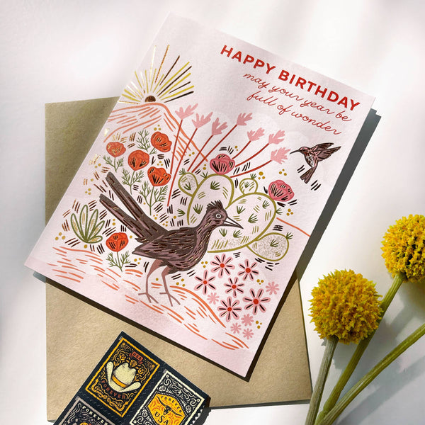 Roadrunner Ranch Birthday Card