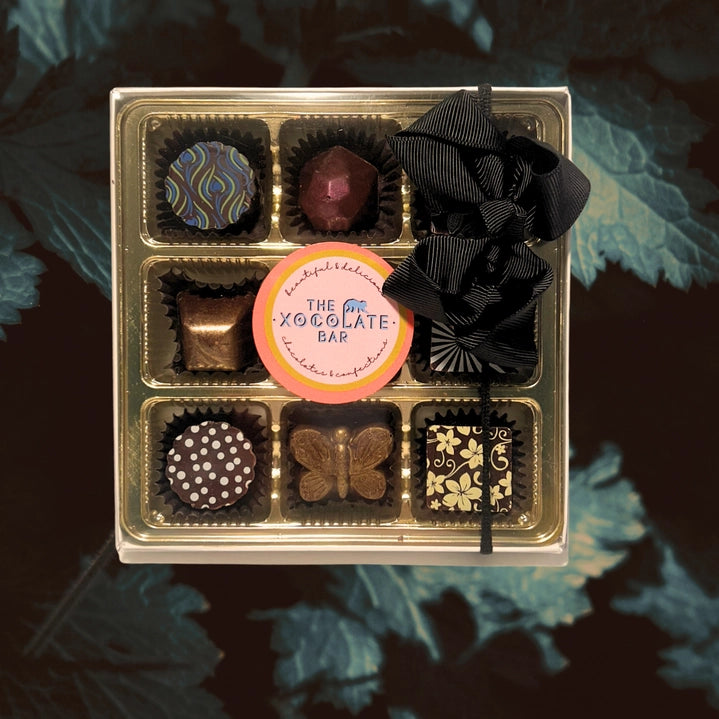 All Dark Chocolate Vegan Assorted Bonbons