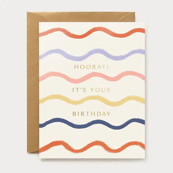 Hooray It's Your Birthday Note Card