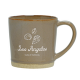 Los Angeles Shells Etched Ceramic Mug