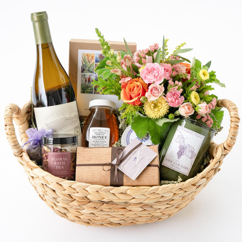 Calle Elegante Chardonnay Gift Basket – Santa Barbara Company