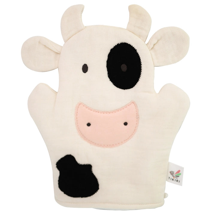 Cow Bath Mitt