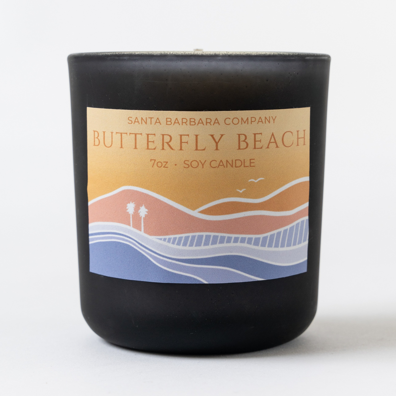 Santa Barbara Company Butterfly Beach Candle