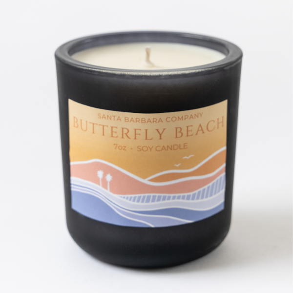 Santa Barbara Company Butterfly Beach Candle