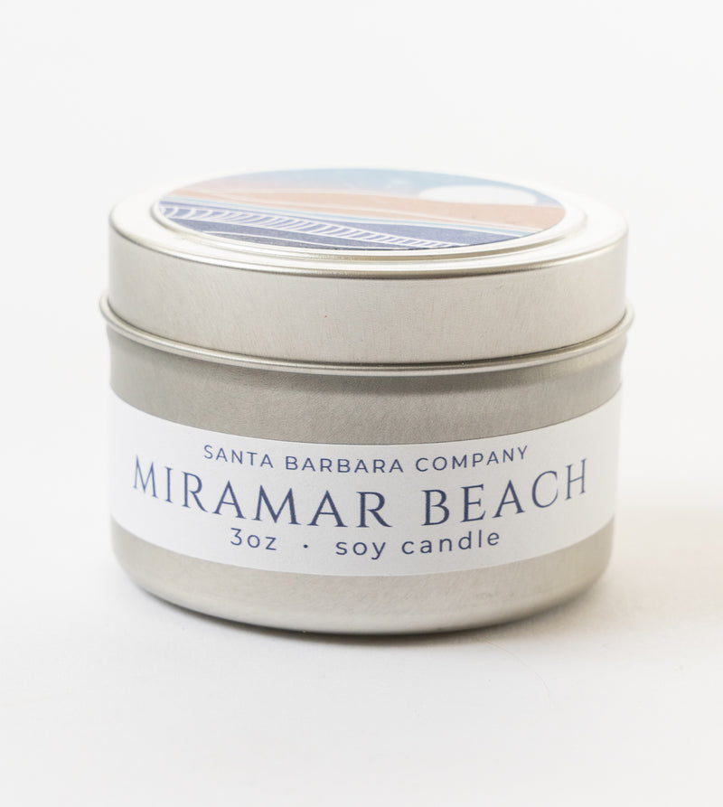 Miramar Beach Travel Candle