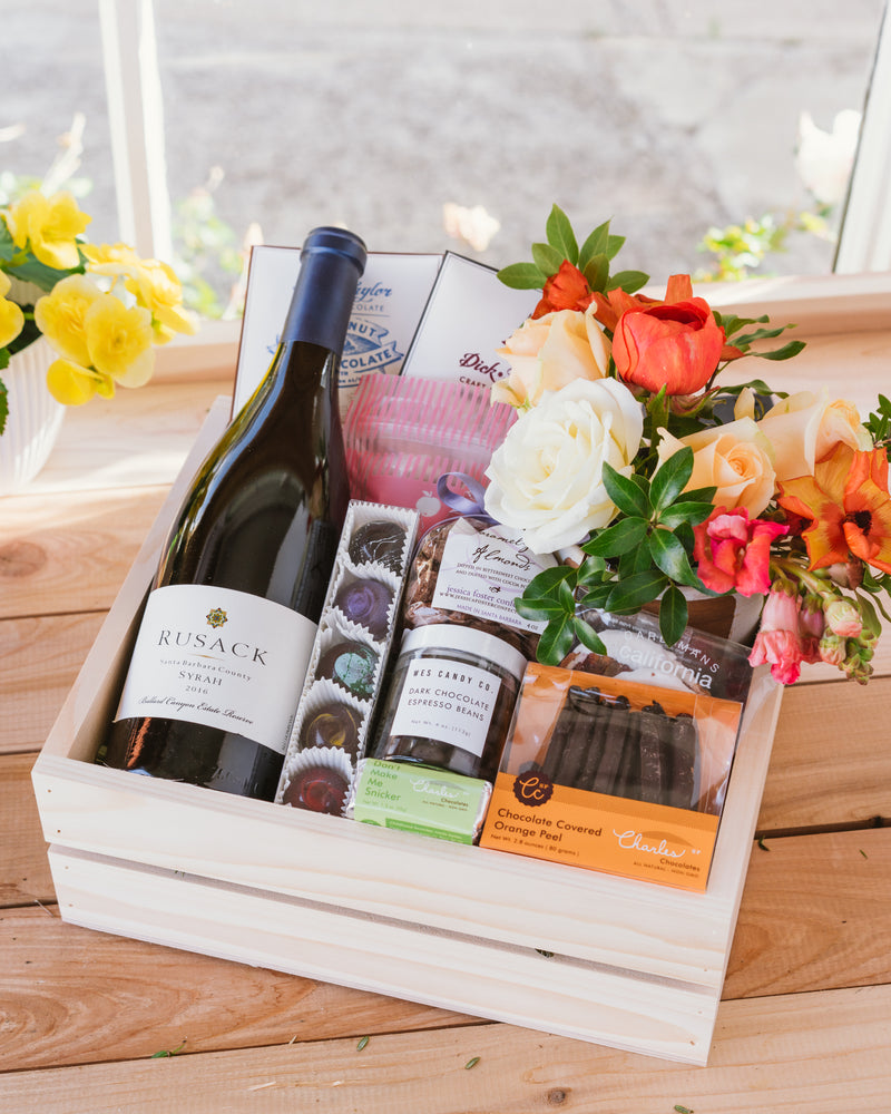 Customize Your Own Gift Box with Flowers