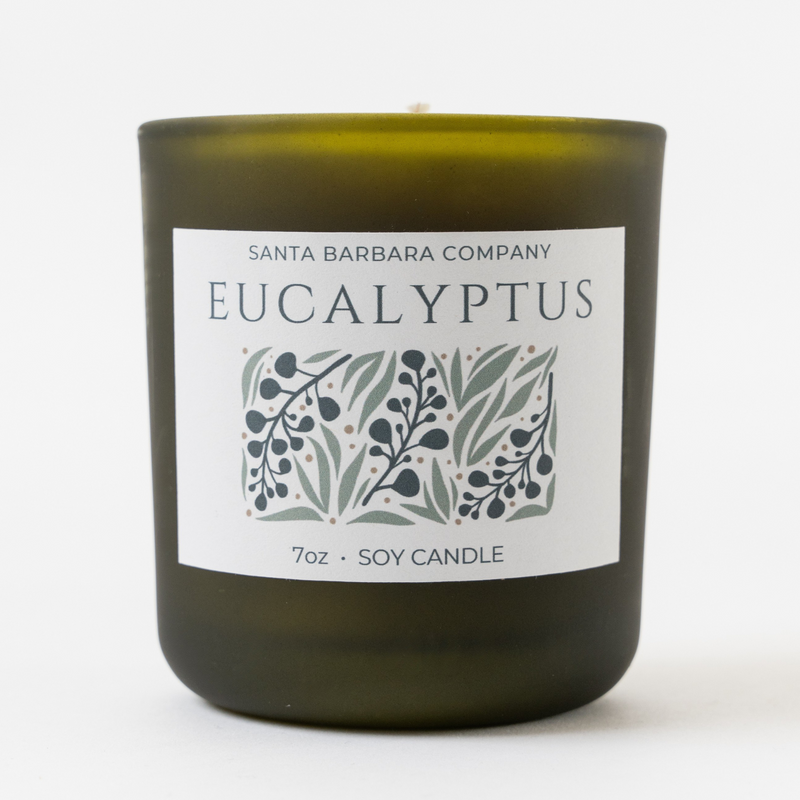 Santa Barbara Company Eucalyptus Candle