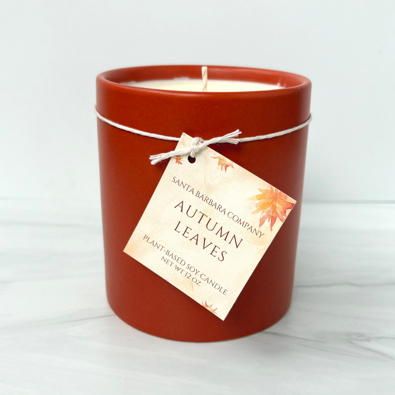 Autumn Leaves Candle