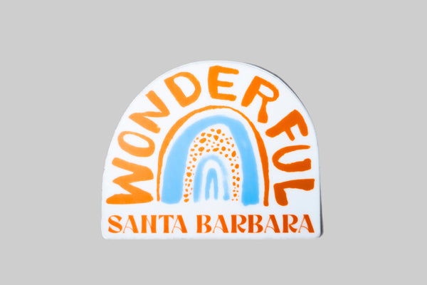 wonderful Santa Barbara Sticker