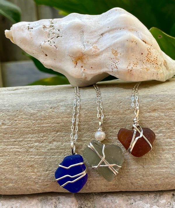 Local Sea Glass Necklace