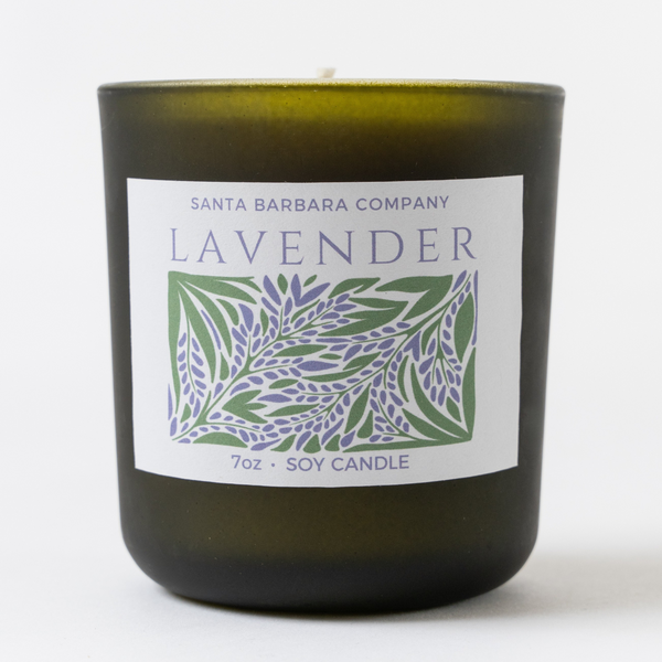 Santa Barbara Company Lavender Candle