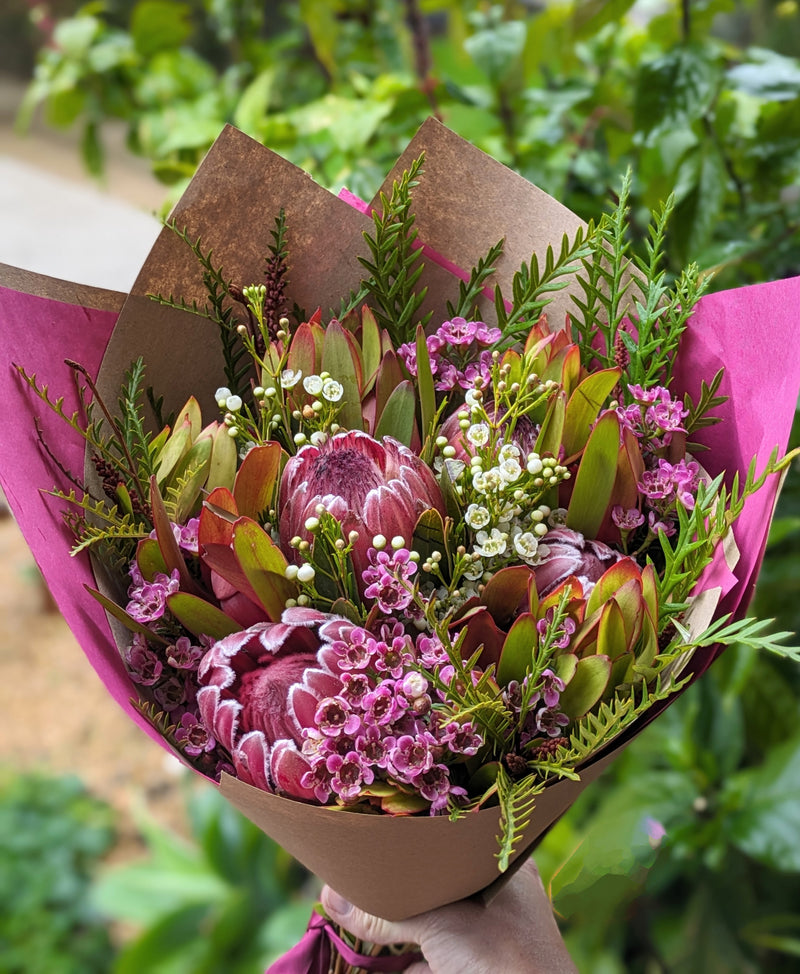 Spring Protea Bouquet (Free Delivery)