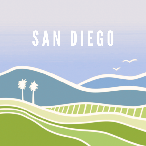 San Diego Vistas Coaster