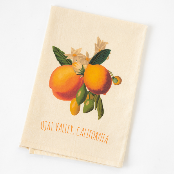 Ojai Citrus Tea Towel