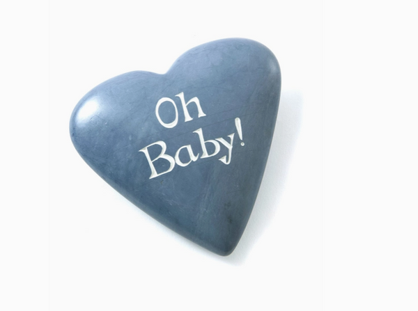 Oh Baby! Heart Stone & Paperweight