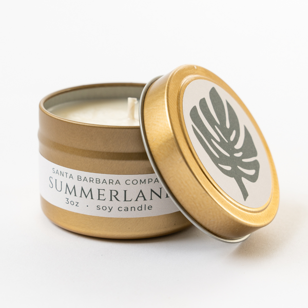 Santa Barbara Company Summerland Travel Candle