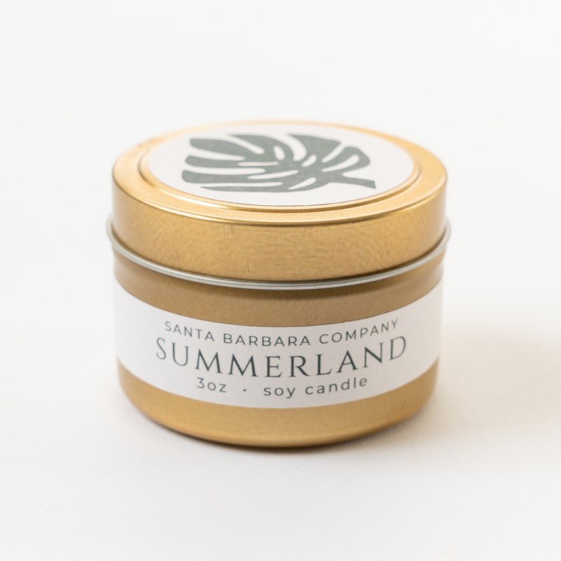 Santa Barbara Company Summerland Travel Candle