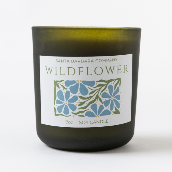 Santa Barbara Company Wildflower Candle