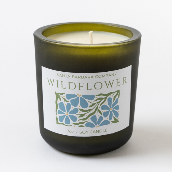 Santa Barbara Company Wildflower Candle