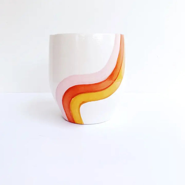 Cali Rainbow Handmade Pot