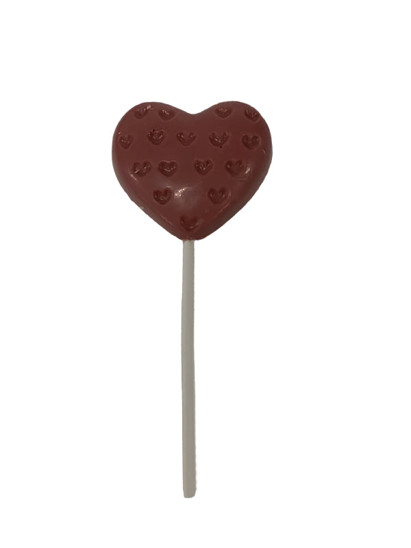 Milk Chocolate Heart Lollipops