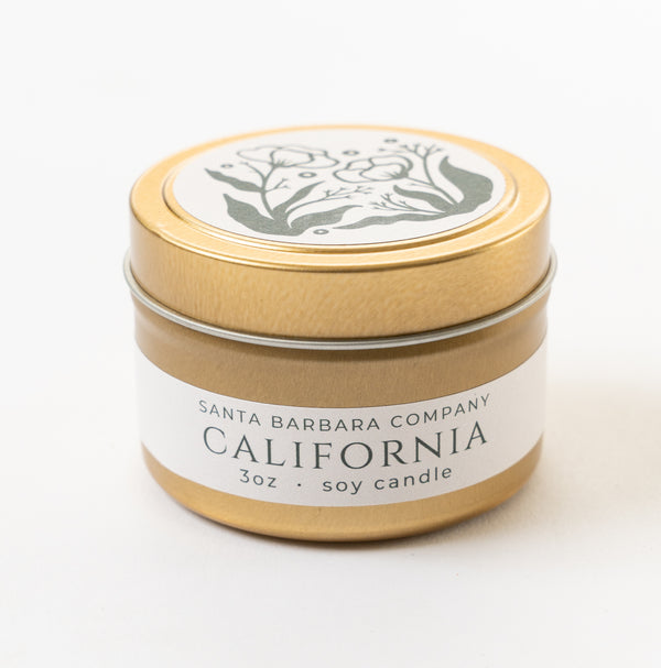 California Travel Candle