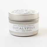 santa barbara company eucalyptus soy candle