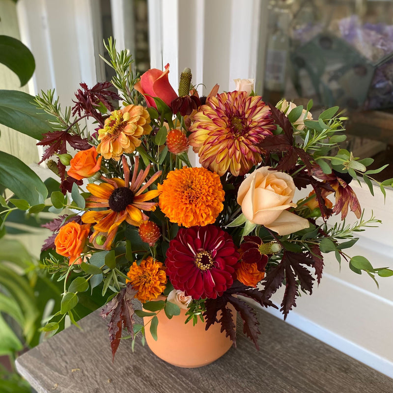 Seasonal Flowers Arrangement: The Full