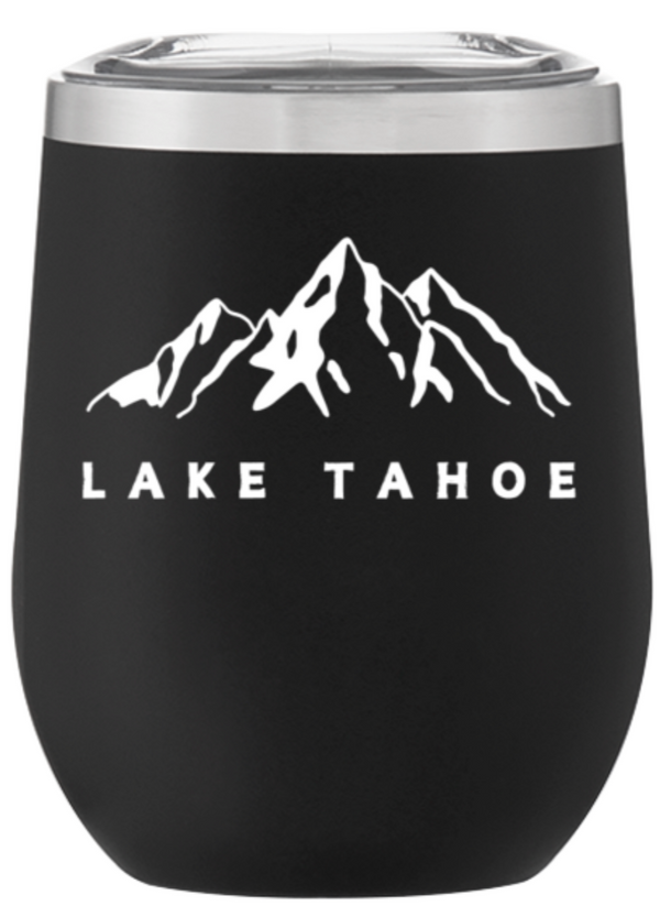 Lake Tahoe Insulated Wine Tumbler - 12 oz