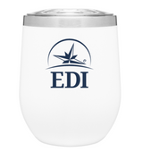 Custom Logo Insulated Wine Tumbler - 12 oz