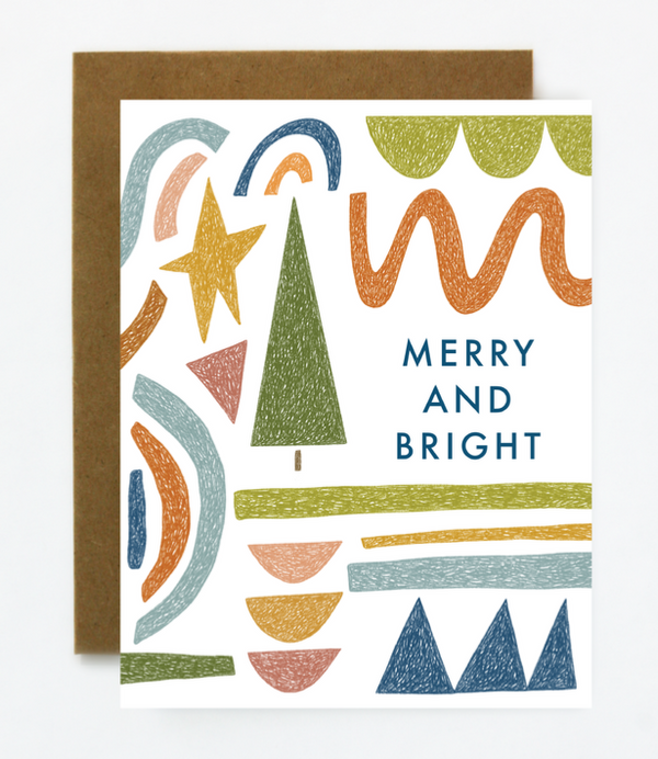 Merry & Bright Christmas Card