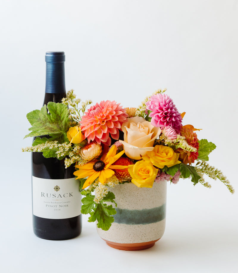 Wine + Flowers Giftable Subscription