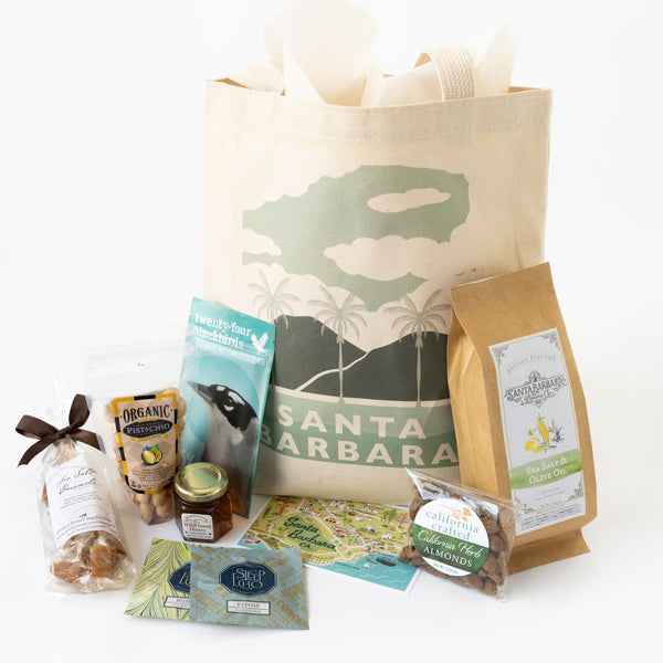 Coastal Paradise Santa Barbara Gift Tote