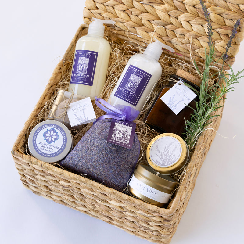 Deluxe Lavender Gift Basket