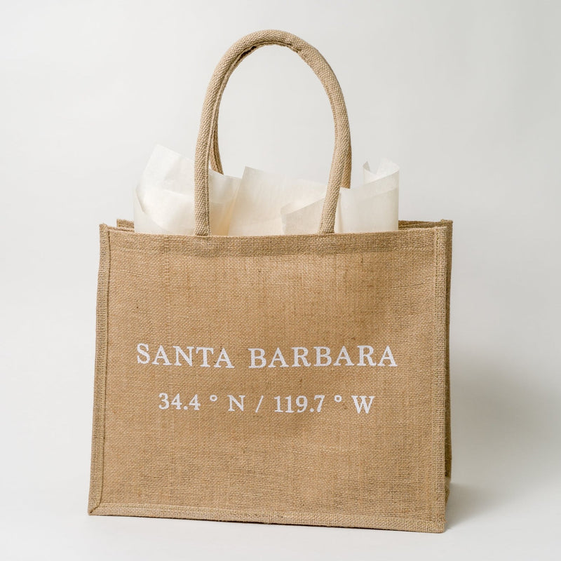 Santa Barbara Coordinates Market Tote