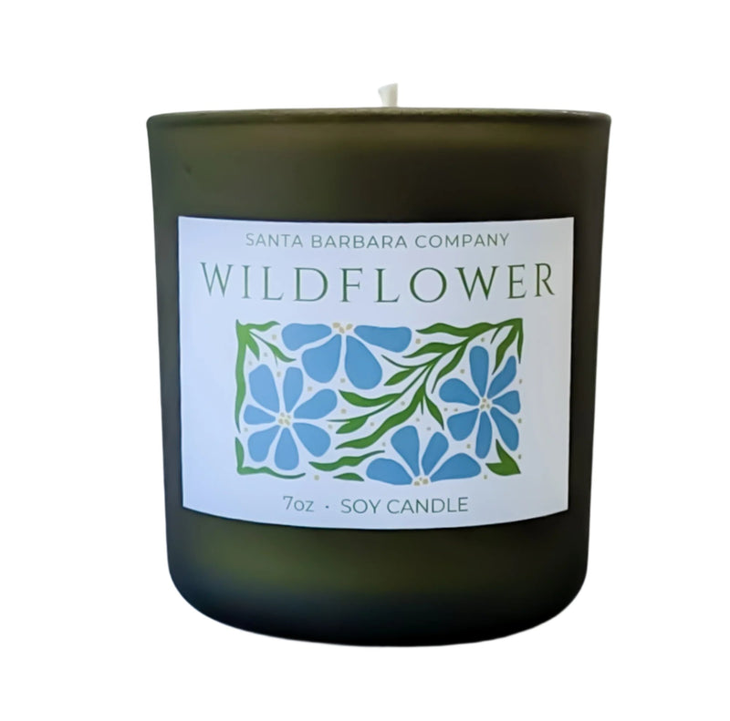 wildflower candle