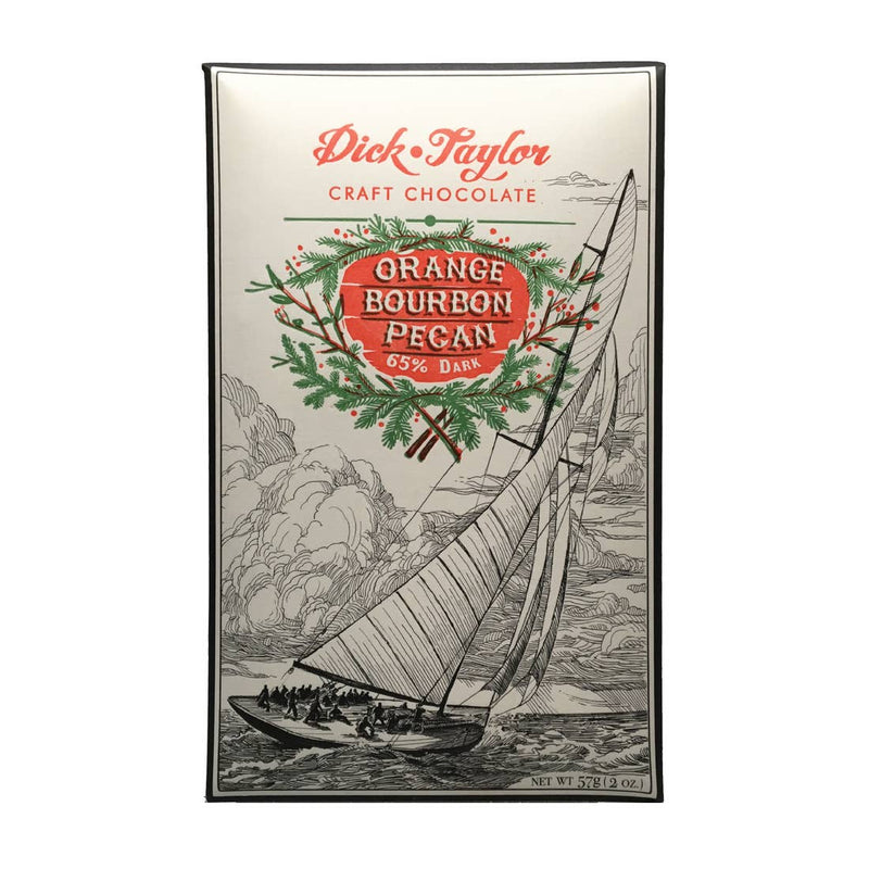 Dick Taylor Orange Bourbon Pecan Chocolate