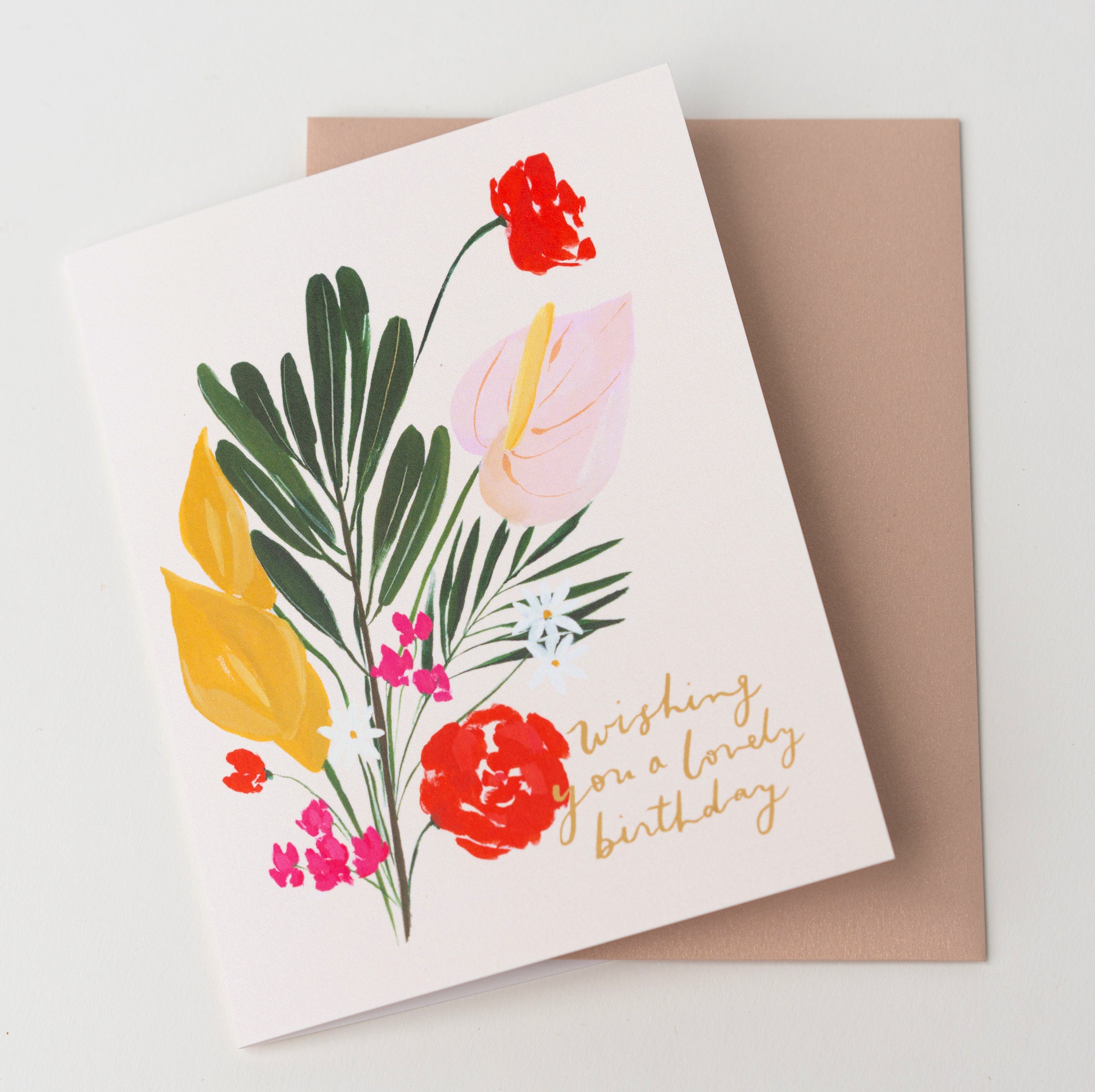 A Lovely Birthday Note Card – Santa Barbara Company