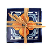 Mari Ceramic Tile Coasters Coasters & Trivets - Spanish Style Coasters & Trivets, The Santa Barbara Company - 2