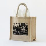 Santa Barbara Skyline Tote in Black